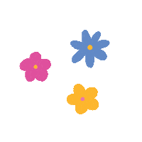 The Garden Flower Sticker by Widianiely