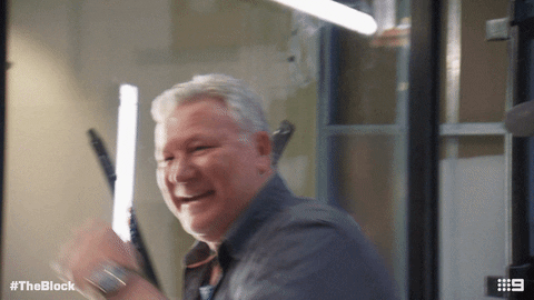 Channel 9 Yes GIF by The Block