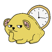 Waiting Patiently Sticker