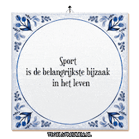 Sport Team Sticker by Tegelspreuken.nl