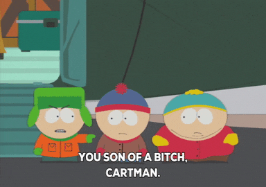 mad eric cartman GIF by South Park 