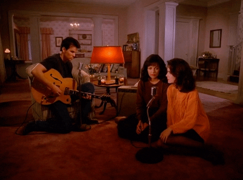 donna hayward maddy ferguson GIF by Twin Peaks on Showtime
