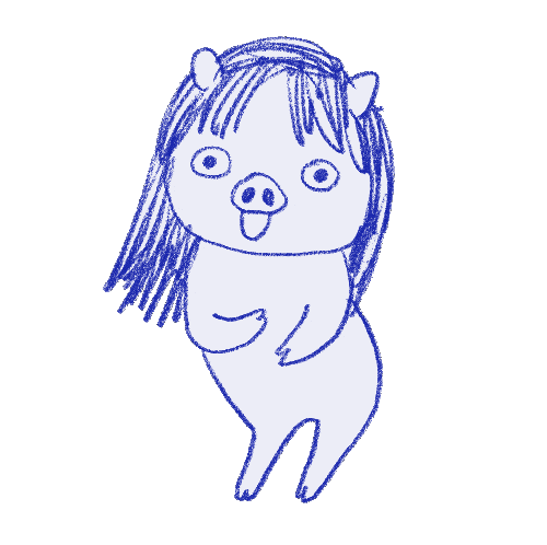Dance Pig Sticker