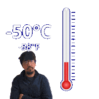Negative Fifty Eight Degrees Sticker