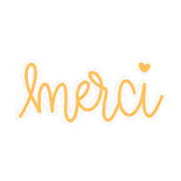 Merci Beaucoup Thank You Sticker