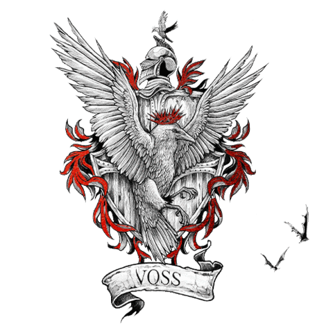 HarperVoyagerUK vampire kristoff voss chastain Sticker