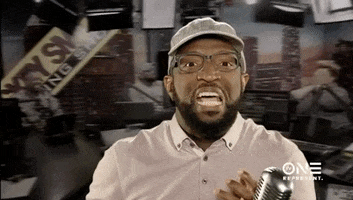 scared rickey smiley GIF by TV One