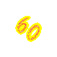 60Th Birthday Sticker by Alissandra