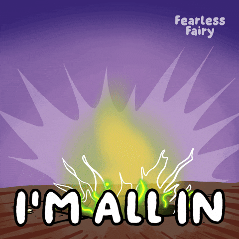 Commit All In GIF by VeeFriends