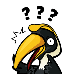 What Confused Sticker by Harry Hornbill