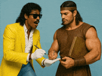 Flexing Book Of Mormon GIF by Jukebox Saints