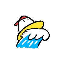 Summer Wave Sticker