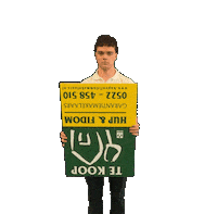 Makelaar Verkocht Sticker by Hup en Fidom Makelaars