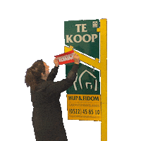 Makelaar Verkocht Sticker by Hup en Fidom Meppel