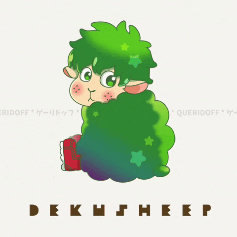 queridoff mha bnha deku myheroacademia GIF
