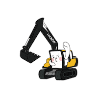 Hyundai Excavator Sticker by HCE