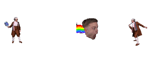 Whacking Ping Pong Sticker