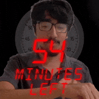 54 minutes left