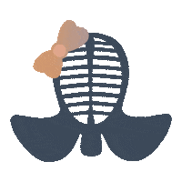 Men Kendo Sticker
