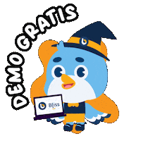 Owl Bliss Sticker by Accurate Indonesia