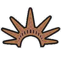 new york city usa Sticker by Coach