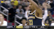 March Madness Dunk GIF by Michigan Athletics