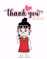 Thank U GIF by Zhotcita