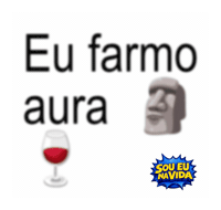 Aura Frase Sticker by Sou Eu Na Vida