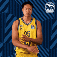 Basketball Elias GIF by ALBA BERLIN