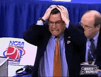 Frustrated Ncaa Basketball GIF by NCAA March Madness
