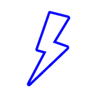 Blitz Sticker by dreierlei.ch