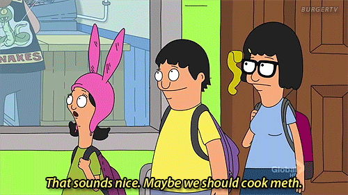 louise belcher television GIF
