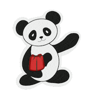 China Panda Sticker