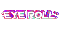 eyeroll Sticker