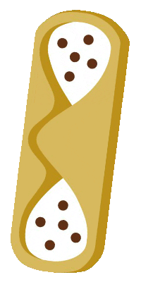 goldencannoli sweet hungry delicious italy Sticker