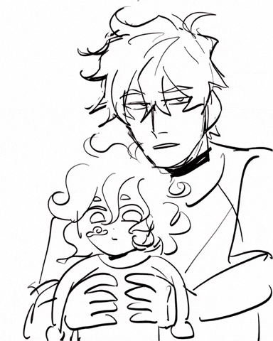 everhart anime dad daughter cloudy GIF