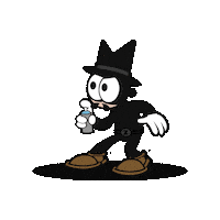 zdey game cartoon graffiti spray Sticker