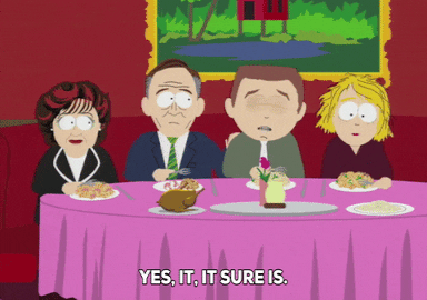 dinner gathering GIF by South Park 