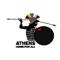 onassis onassis stegi athens pride athenshomeforall Sticker