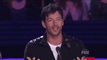 excited harry connick jr GIF by American Idol