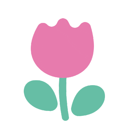 kouyuri giphyupload pink flower かわいい Sticker