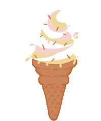 Ice Cream Sticker by My Little Box Japan