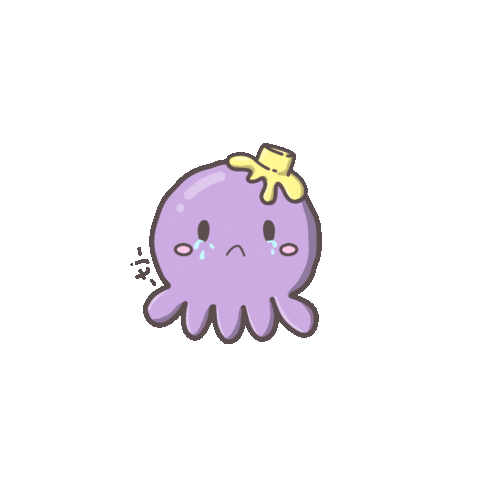 Sad Cry Sticker