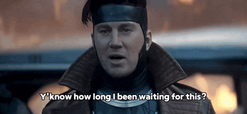 Channing Tatum Gambit GIF