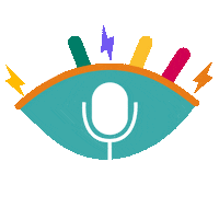 YoniCircle radio eye talking blink Sticker