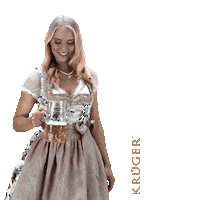 fashion beer Sticker by Krüger Dirndl
