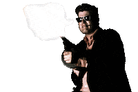 shooting fashion week Sticker