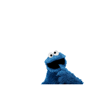 Cookie Monster Sticker by Sesame Street the Musical