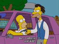 confused homer simpson GIF