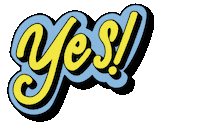 Yes Sticker